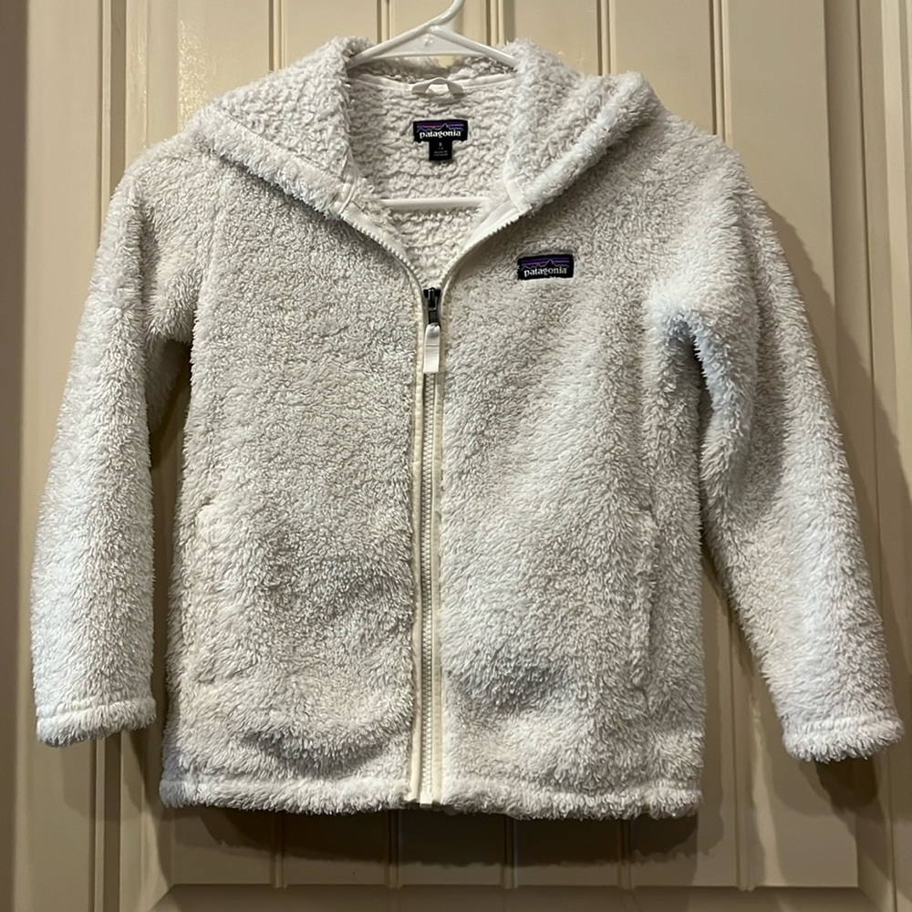 Patagonia Kids Fleece Hooded Jacket size S (7-8)